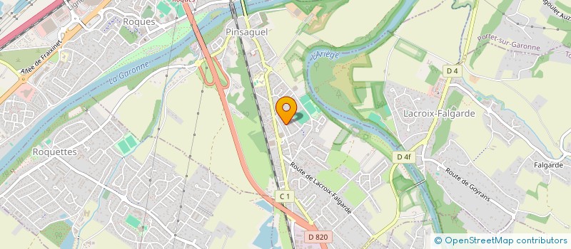 localisation de l'entreprise MADAME CORINNE JONAS  PINSAGUEL