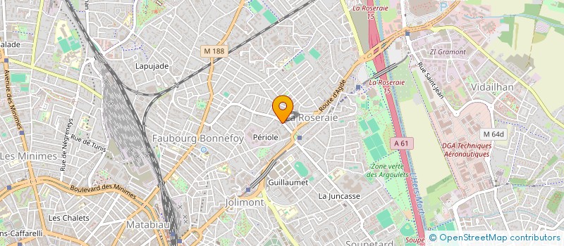 localisation de l'entreprise MADAME CORINNE JULIEN à TOULOUSE