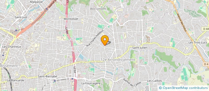 localisation de l'entreprise MADAME CORINNE KASSOYAN à MARSEILLE