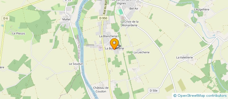 localisation de l'entreprise MADAME CORINNE KINOSKY à TOURNON-SAINT-MARTIN