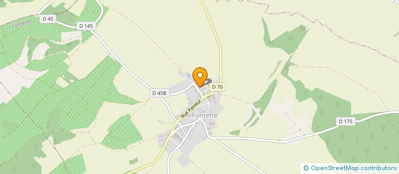 localisation de l'entreprise MADAME CORINNE KOEPPEL  FONTETTE