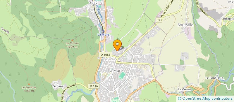 localisation de l'entreprise MADAME CORINNE KYPARISSOS  LA MURE