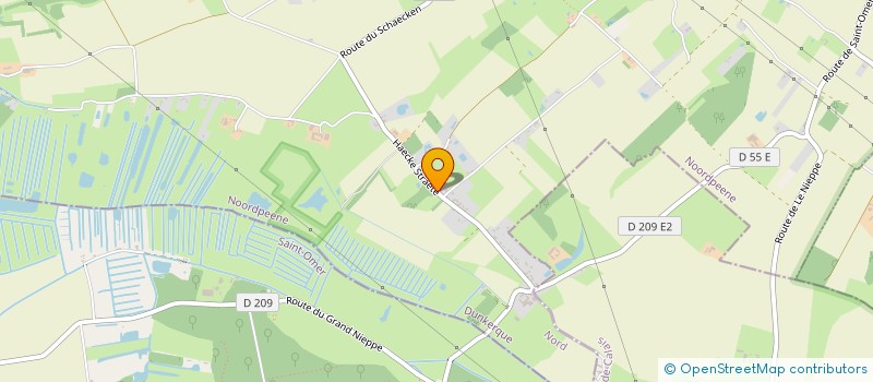 localisation de l'entreprise MADAME CORINNE LACRESSONNIERE  NOORDPEENE