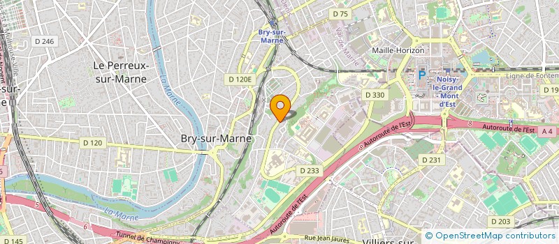 localisation de l'entreprise MADAME CORINNE LADEMOISEL  BRY SUR MARNE