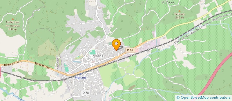 localisation de l'entreprise MADAME CORINNE LAHAIS CAZALE  PIGNANS