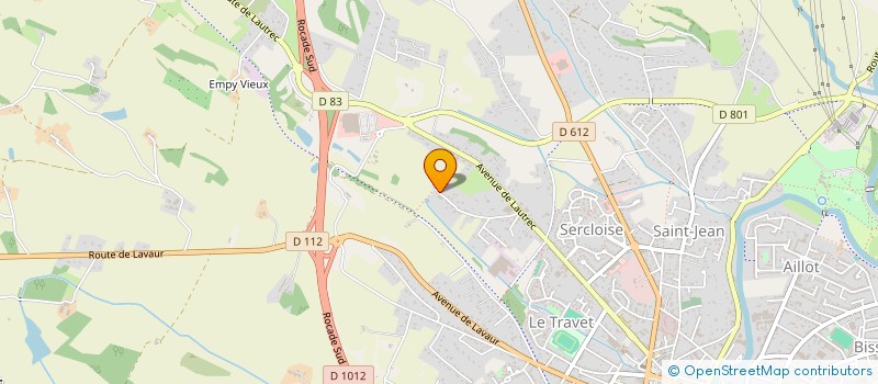 localisation de l'entreprise MADAME CORINNE LAHILLADE à CASTRES