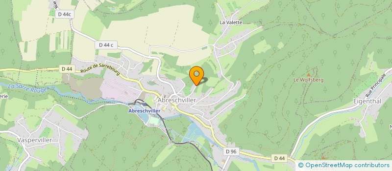 localisation de l'entreprise MADAME CORINNE LALE  ABRESCHVILLER