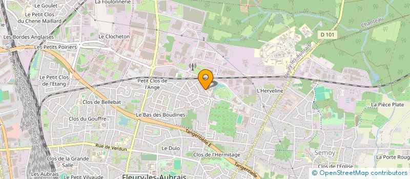 localisation de l'entreprise MADAME CORINNE LAMBERT à FLEURY-LES-AUBRAIS