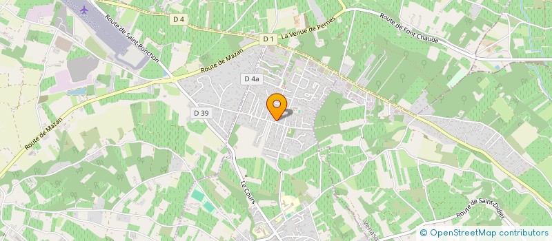 localisation de l'entreprise MADAME CORINNE LANDRE  SAINT-DIDIER