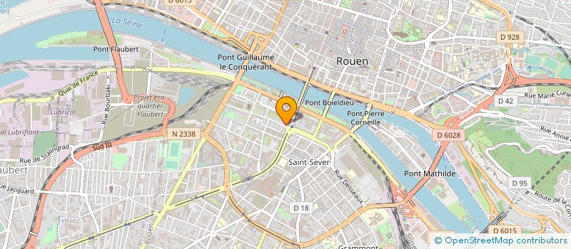 localisation de l'entreprise MADAME CORINNE LAOUES à ROUEN