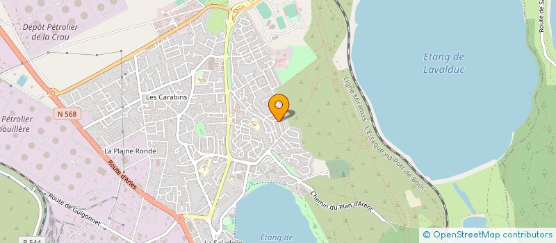 localisation de l'entreprise MADAME CORINNE LASSEUR  FOS-SUR-MER