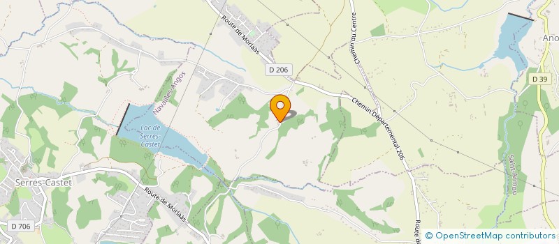 localisation de l'entreprise MADAME CORINNE LAUGA  NAVAILLES-ANGOS