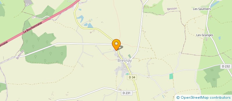 localisation de l'entreprise MADAME CORINNE LAURENT  BRESNAY