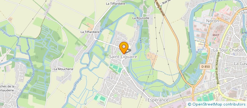 localisation de l'entreprise MADAME CORINNE LAVAL  NIORT