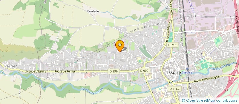 localisation de l'entreprise MADAME CORINNE LAVALLE  SAINT-BEAUZIRE