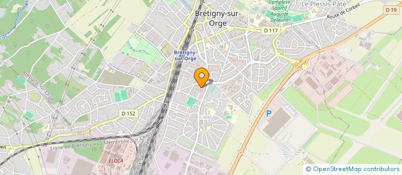 localisation de l'entreprise MADAME CORINNE LAVENAIRE à BRETIGNY-SUR-ORGE