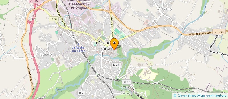 localisation de l'entreprise MADAME CORINNE LAVY à LA ROCHE-SUR-FORON
