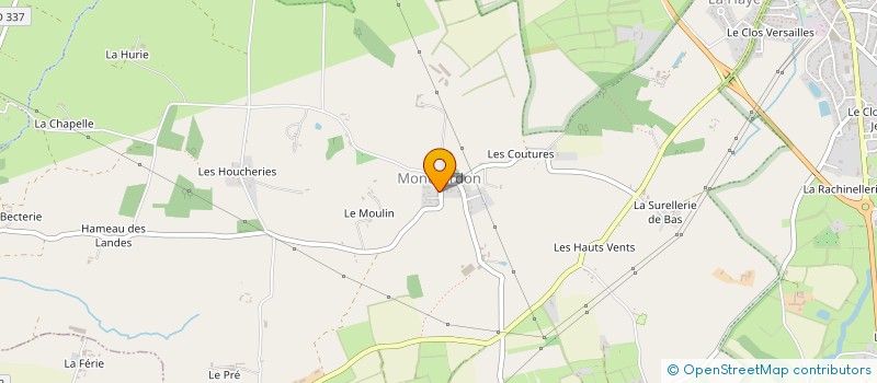 localisation de l'entreprise MADAME CORINNE LE BLOND  LESSAY