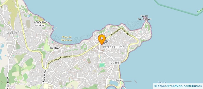 localisation de l'entreprise MADAME CORINNE LE BONNIEC  PERROS-GUIREC