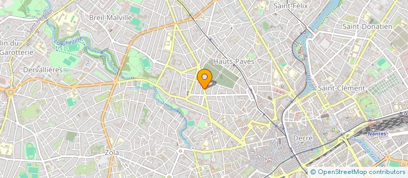 localisation de l'entreprise MADAME CORINNE LE GOFF  NANTES