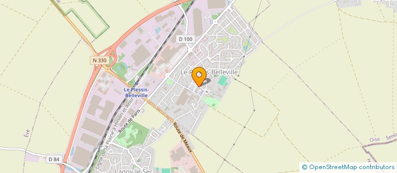 localisation de l'entreprise MADAME CORINNE LE GUILLOU  LE PLESSIS-BELLEVILLE