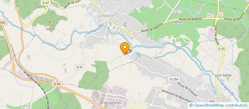 localisation de l'entreprise MADAME CORINNE LE MENAGER à LA MOTTE