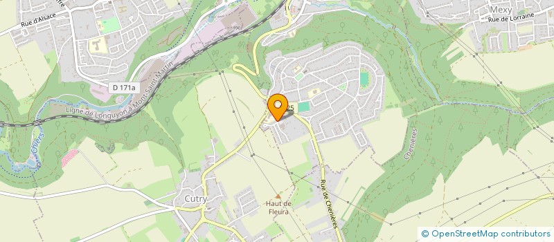 localisation de l'entreprise MADAME CORINNE LE NENAN-MATHONNET  REHON