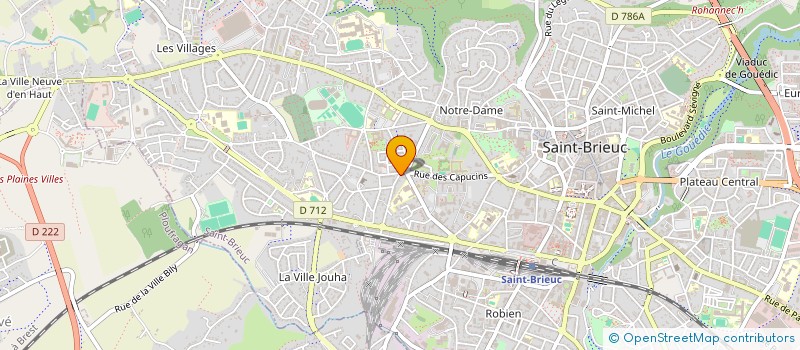 localisation de l'entreprise MADAME CORINNE LEBIGOT à SAINT-BRIEUC
