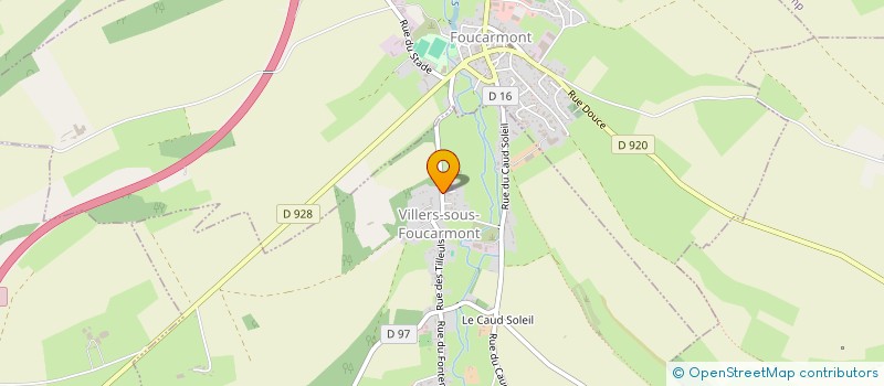 localisation de l'entreprise MADAME CORINNE LEBLANC  VILLERS-SOUS-FOUCARMONT