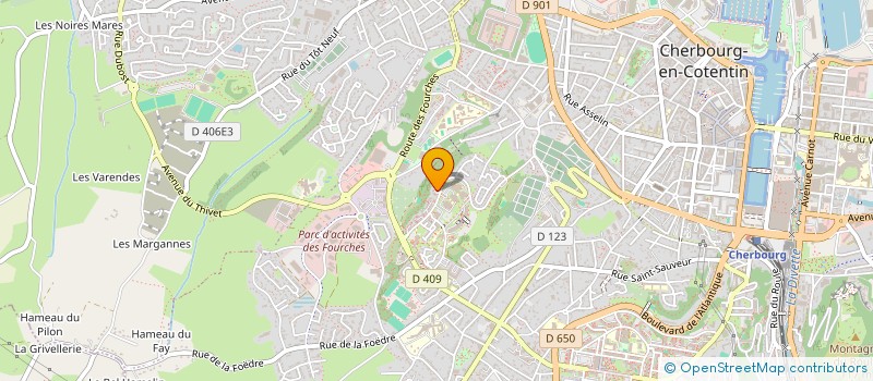 localisation de l'entreprise MADAME CORINNE LEBRUN à CHERBOURG-EN-COTENTIN