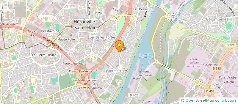 localisation de l'entreprise MADAME CORINNE LECALONNEC à HEROUVILLE-SAINT-CLAIR
