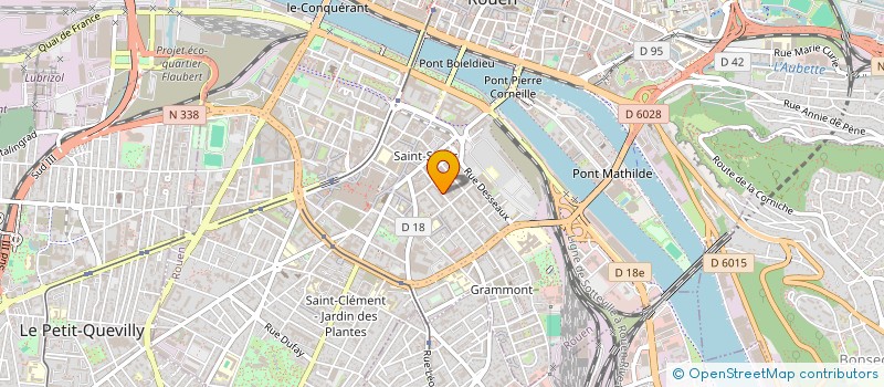 localisation de l'entreprise MADAME CORINNE LECLERC  ROUEN