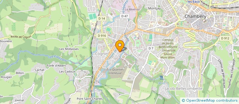 localisation de l'entreprise MADAME CORINNE LEFEVRE  COGNIN