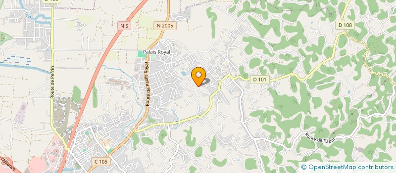 localisation de l'entreprise MADAME CORINNE LEFFET  LES ABYMES