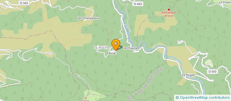 localisation de l'entreprise MADAME CORINNE LEFORT à VALLEES-D'ANTRAIGUES-ASPERJOC