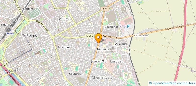 localisation de l'entreprise MADAME CORINNE LEGRAND  REIMS