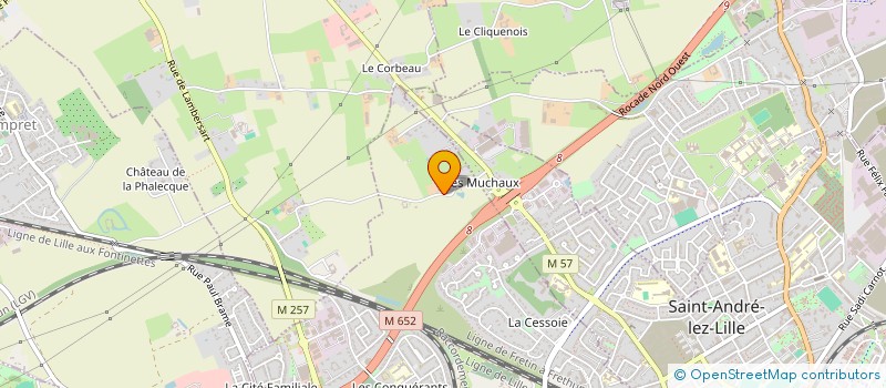 localisation de l'entreprise MADAME CORINNE LEMAIRE à LAMBERSART