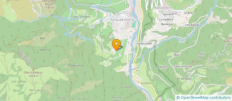 localisation de l'entreprise MADAME CORINNE LEMARIE  ROQUEBILLIERE