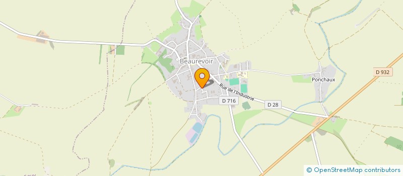 localisation de l'entreprise MADAME CORINNE LEMOINE  LA VALLEE-MULATRE