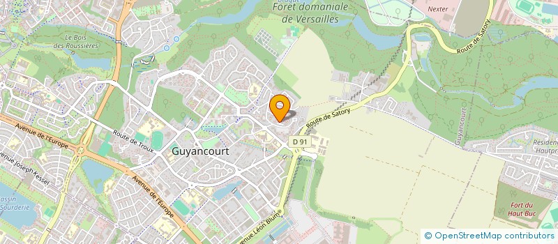 localisation de l'entreprise MADAME CORINNE LEON  GUYANCOURT