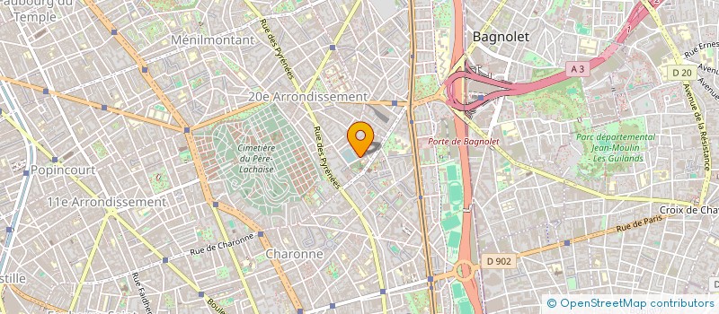 localisation de l'entreprise MADAME CORINNE LEPEYTRE  PARIS