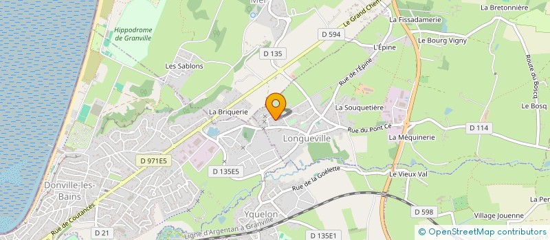 localisation de l'entreprise MADAME CORINNE LEPICQ  LONGUEVILLE