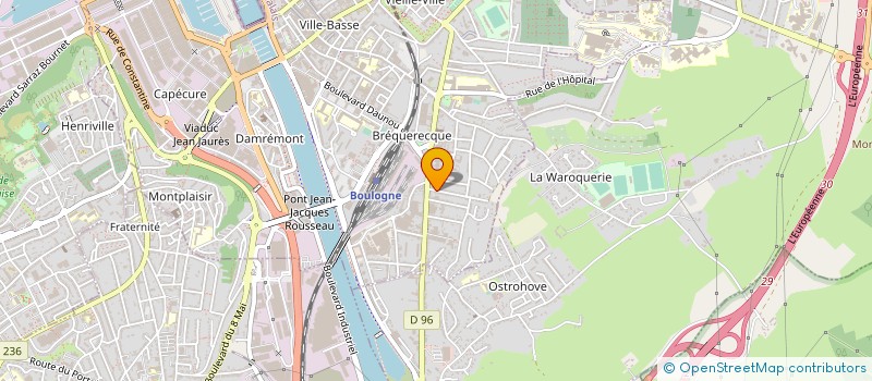localisation de l'entreprise MADAME CORINNE LEPINE à BOULOGNE-SUR-MER