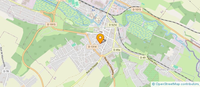 localisation de l'entreprise MADAME CORINNE LEPINETTE  EU