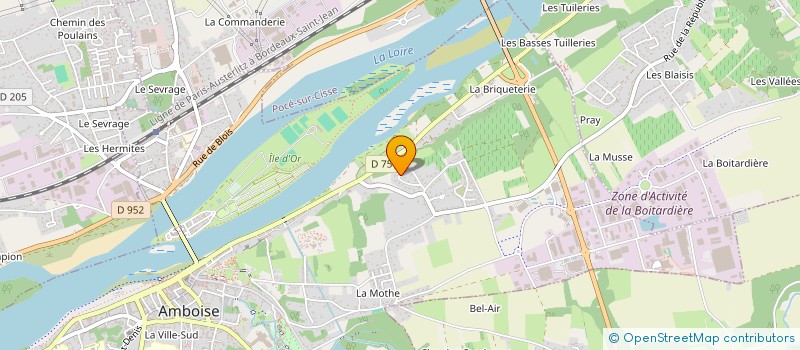 localisation de l'entreprise MADAME CORINNE LEPOT  AMBOISE