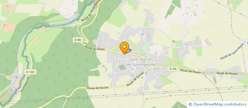 localisation de l'entreprise MADAME CORINNE LEROUX  SAINT-PIERRE-DE-VARENGEVILLE