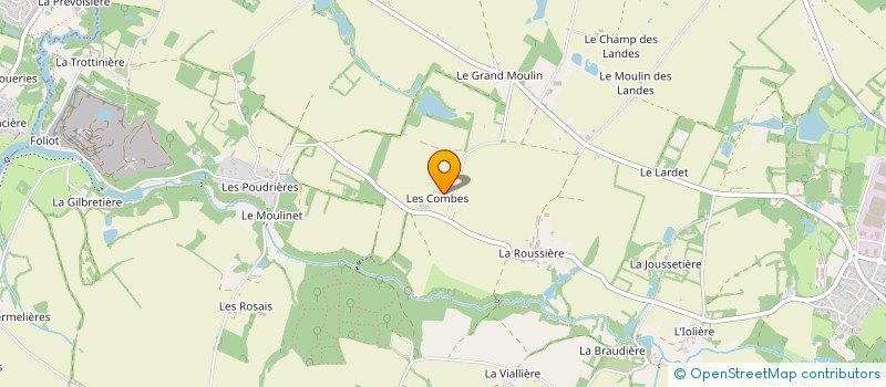 localisation de l'entreprise MADAME CORINNE LESAGE  LA FERRIERE