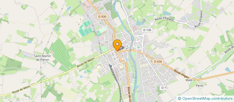 localisation de l'entreprise MADAME CORINNE LESTRADE  NERAC