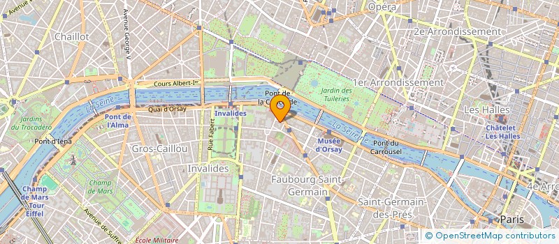 localisation de l'entreprise MADAME CORINNE LETESSIER  PARIS