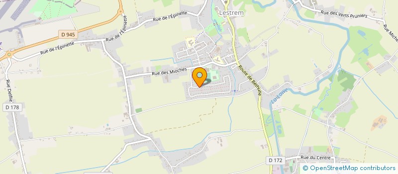 localisation de l'entreprise MADAME CORINNE LEVASSEUR  LESTREM